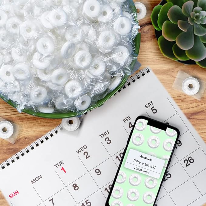 LIFE SAVERS Mints, Bulk Hard Candy Wint-O-Green Breath Mints, 44.93 oz Party Size (Pack of 2)