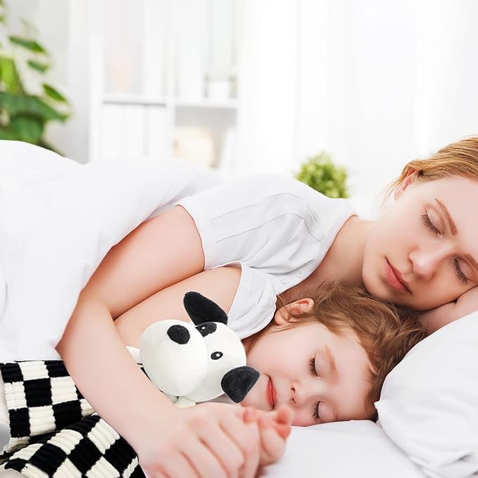 Baby Security Blanket for Boys Girls, High Contrast Super Soft 3D Checkerboard Gingham with Minky Dot Fabric Backing Snuggle Stuffed Animal Blankie Puppy Lovely Black 14 Inch