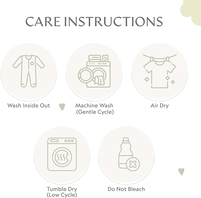 Bamboo Little Soft Baby Footie Pajamas, Baby Clothes, Newborn Sleepers, 95% Viscose and 5% Spandex, 0-24 Months