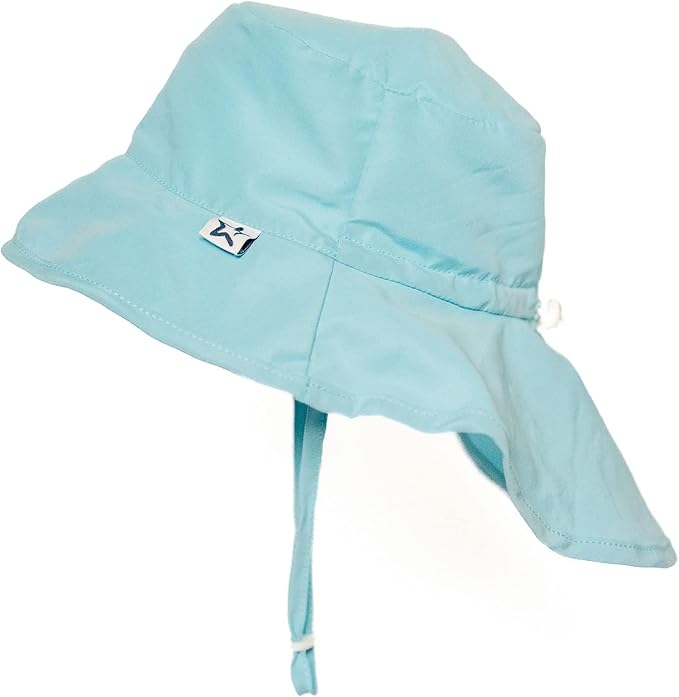 Tiny Twinkle Sun Protection Baby Flap Hat with UPF 50+ Sun Protection for Baby and Toddler Boys and Girls