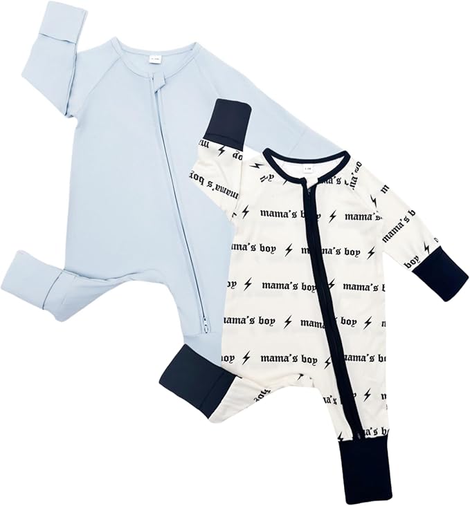 Bow Dream Bamboo Rayon Baby Pajamas Infant Sleepers Newborn Girl Boy Clothes Rompers Jumpsuit Outfit