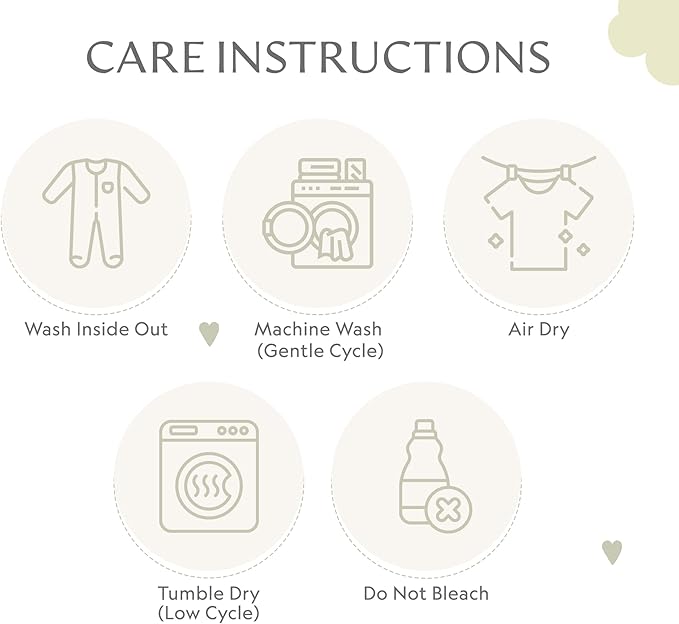 Bamboo Little Soft Baby Footie Pajamas, Baby Clothes, Newborn Sleepers, 95% Viscose and 5% Spandex, 0-24 Months