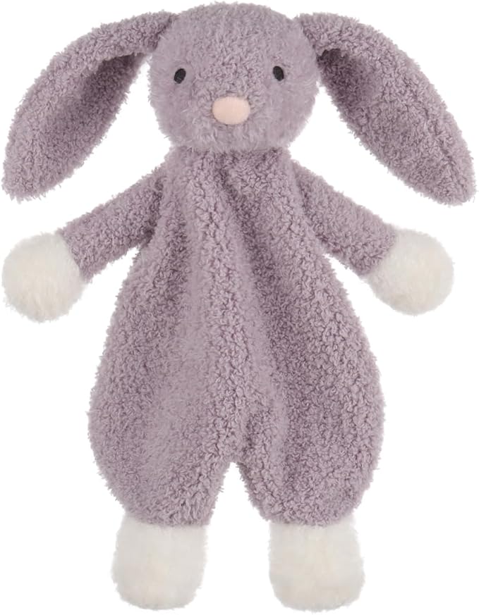 Apricot Lamb Bunny Snuggler Blanket Soft Loveys for Babies, Security Blanket for Baby Boy and Girl, for Infant and Toddlers