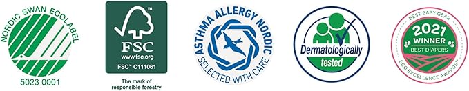 Bambo Nature Hypoallergenic Training Pants, Premium Eco-Labeled Training Pants, Totally Chlorine-Free, Skin Friendly - Size 6 (57 Count)