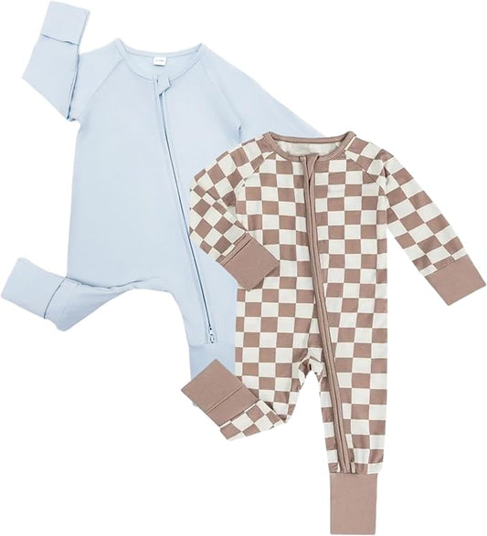 Bow Dream Bamboo Rayon Baby Pajamas Infant Sleepers Newborn Girl Boy Clothes Rompers Jumpsuit Outfit