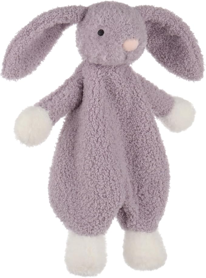 Apricot Lamb Bunny Snuggler Blanket Soft Loveys for Babies, Security Blanket for Baby Boy and Girl, for Infant and Toddlers