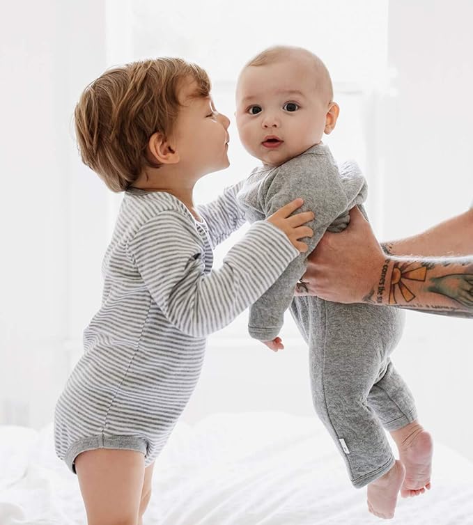 Burt's Bees Baby Boys' 100% Organic One-Piece Long Sleeve Coverall