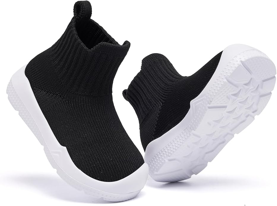 MORENDL Toddler Sock Shoes Baby Walking Shoes Infant Slippers Boys & Girls Non-Slip Sneakers