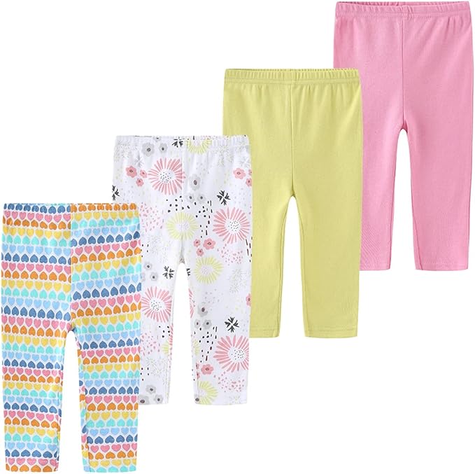 Newborn Layette Gift Set Bodysuits Pants for Baby Girl and Boy 24 Piece 100% Cotton Essentials and Accessories