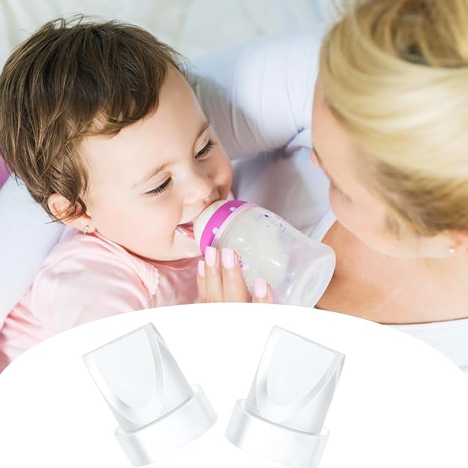 2Pcs Duckbill Valves Compatible with Momcozy M5 Wearable Breast Pump and for Momcozy V1 / V2 Hands Free Pumps, M5/V1/V2 Breast Pump Replacement Accessories