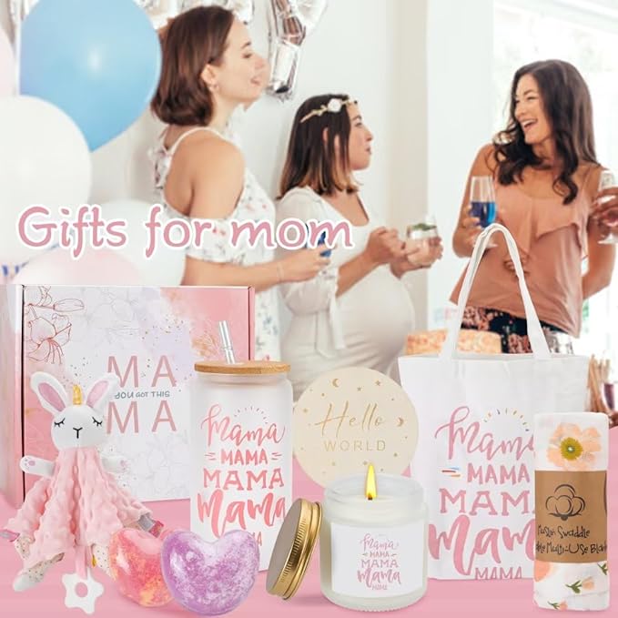 New Mom Gifts & Baby Girl Gifts,Gifts for New Mom,Baby Shower Gifts,New Mom Gifts After Birth,Pregnancy Gifts for Women,Gifts for New Moms,Gender Reveal Gifts for Mom to Be