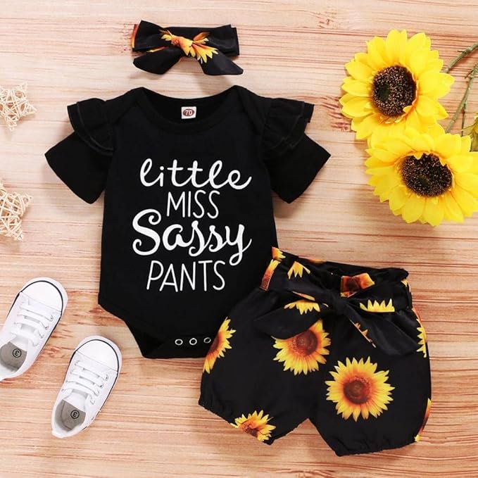 Baby Girl Clothes Infant Newborn Girl Outfits Summer Clothes Romper Short