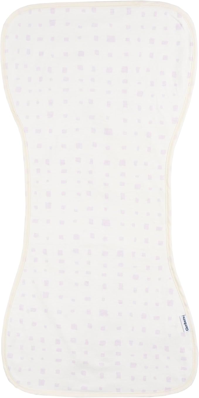 Gerber Baby Unisex Burp Cloths 60-Pack, Pink, Size 10.5" x 21"