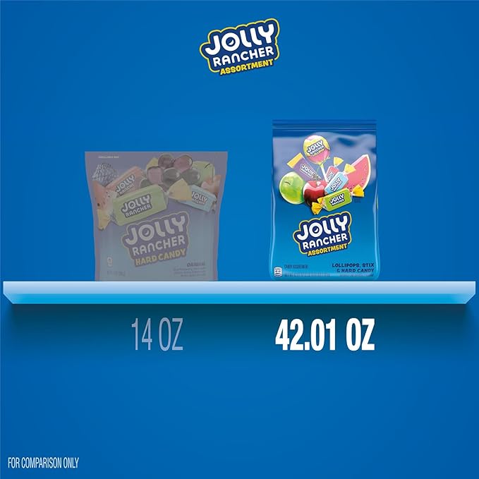 JOLLY RANCHER Assortment Stand Up Pouch 42.01 oz. (Pack of 3)
