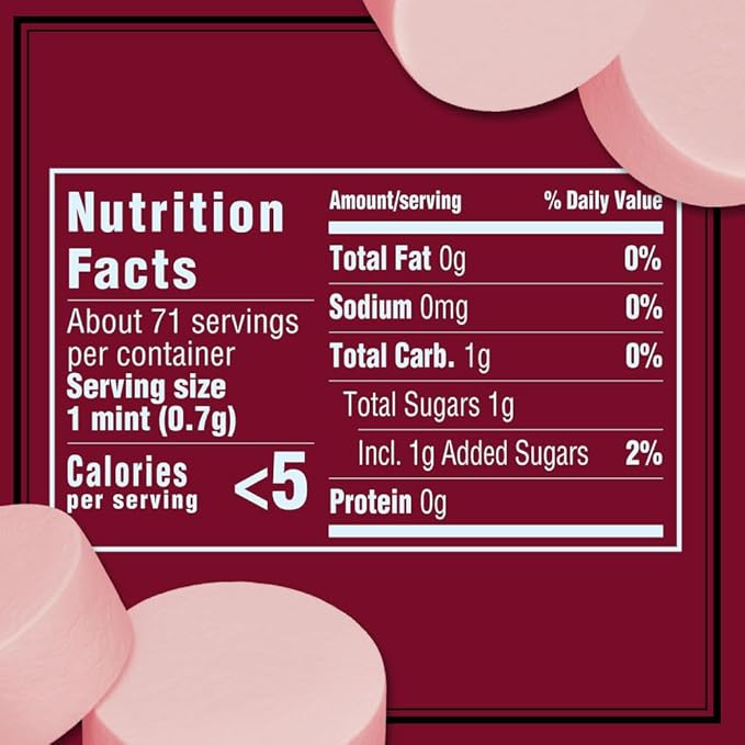 ALTOIDS Classic Cinnamon Hard Candy Breath Mints Bulk, 1.76 oz Tin (Pack of 12)