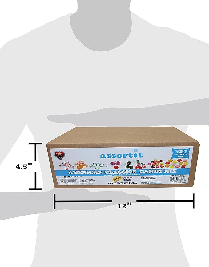 ASSORTIT X Starburst Collab Holiday Bulk Special Assorted Starbursts & Hostess Mix Fruit Pops 9.75 Lb Bulk Soft Chewy & Hard Candy Mixed Assortment Value Pack 700 Pcs (140 oz)