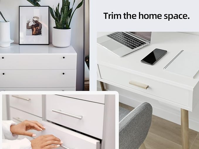 Clear Self-Adhesive Mini Wall Corner Protectors, Cute Corner Guards & Edge Protector for Wall Door Frame Cabinet Baseboard & Door, Table, Stair, Easy to Cut (5/8" Thick, 36" Length - 10Pack)