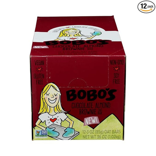 BOBOS OAT BARS Chocolate Almond Brownie Oar Bars, 3 OZ