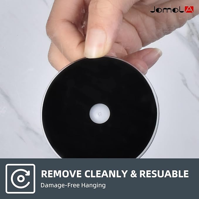 JOMOLA Suction Cup Shower Hooks for Hanging Towel Suction Hook for Inside Shower Stainless Steel Coat Hooks Wall Mounted Kitchen Utensil Stainless Steel, Brushed Finish, 4PCS