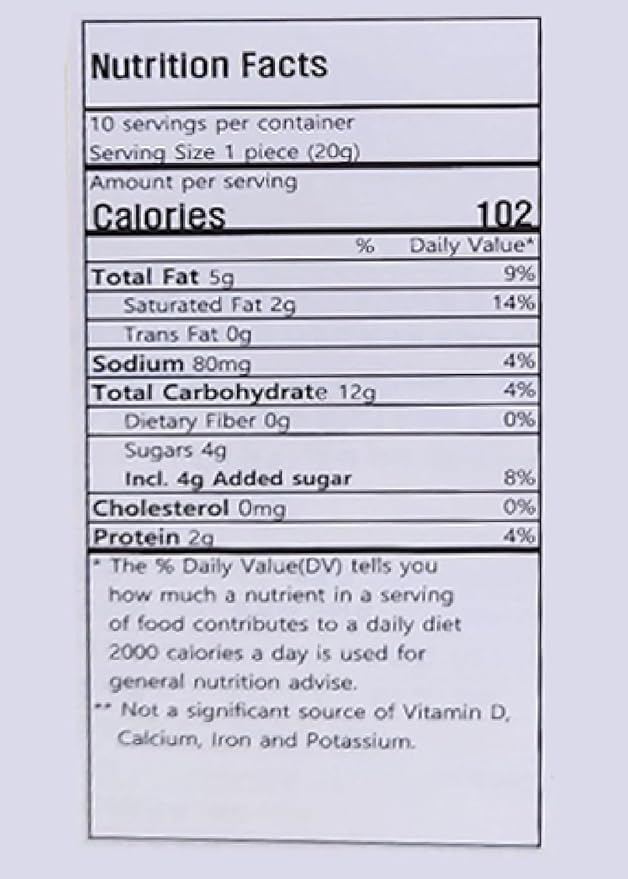 Korean Food Croissant Snack, Crispy and Buttery Dessert Bites, Only 102 Calories Each, Perfect for School Lunchboxes, Individually Wrapped, Bulk Pack of 30 (20g Each) Gini Crungzee, 크룽지, Krungji, Crungjee