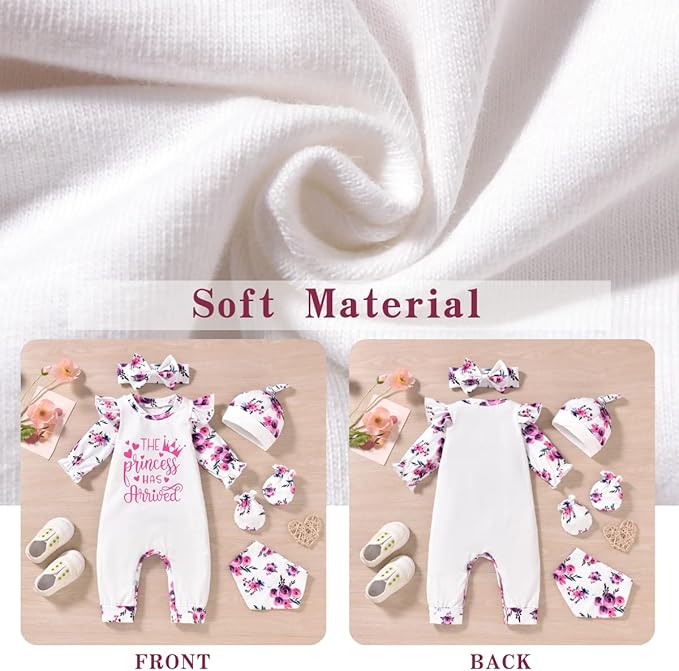 Aalizzwell Newborn Girl Romper