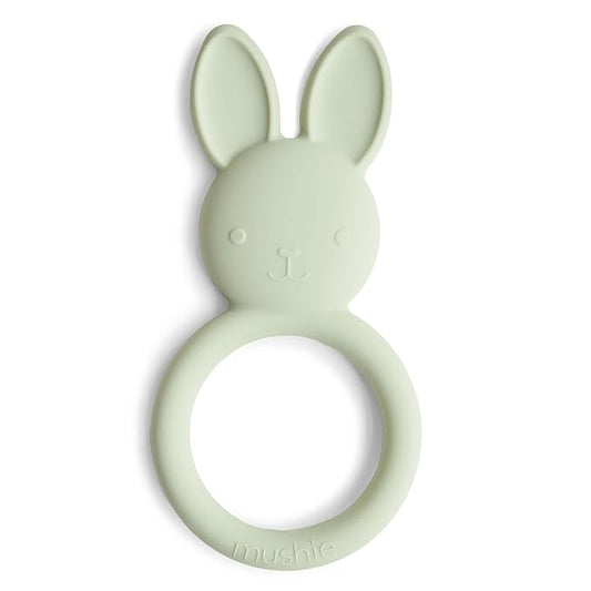 mushie Silicone Baby Teether Toy | Bunny