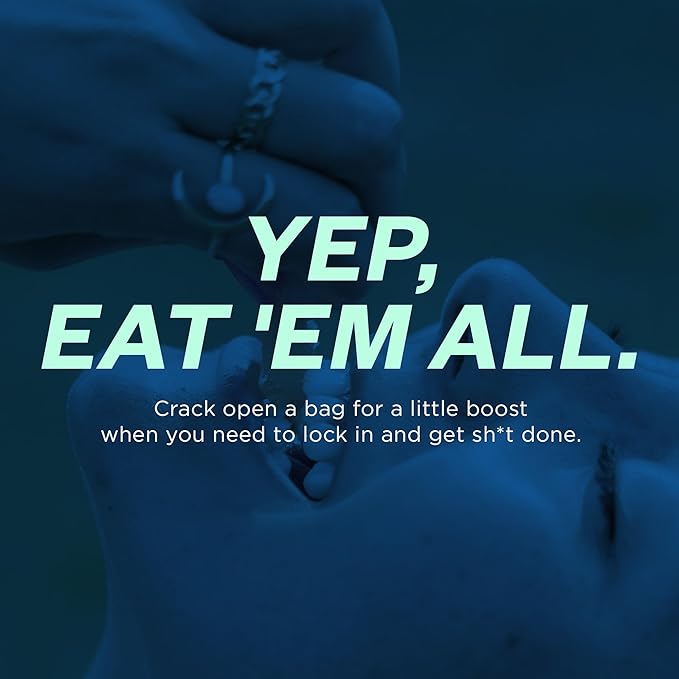 Tandy Focus Fish American Ginseng Gummies I Memory, Attention & Focus Gummies with Very Berry Punch Flavor I Gluten-Free Fast-Acting Dietary Brain Supplement Gummy I 6-Pack