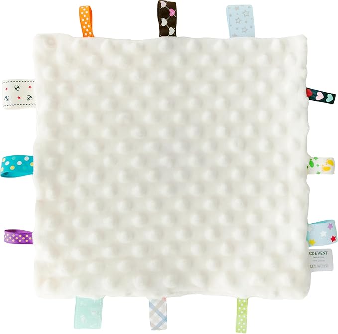 CREVENT Gift Set for Girls -Diaper Caddy Organizer Basket with 2 Blankets, 1 Taggie, 1 Lovey, 3 Socks，1 Headband，1 Gift Bag with Ribbon - Newborn Essential Baby Shower (Pink)