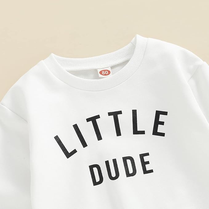 CIYCUIT Toddler Baby Boy Clothes Long Sleeve Sweatshirt Pants Set Fall Winter Outfits