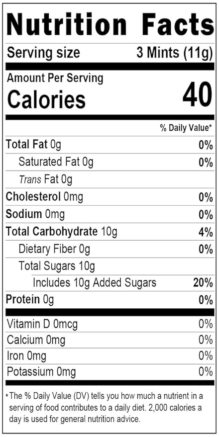 The Dreidel Company Gold Buttermints, Mint Candies, After Dinner Mints, Butter Mint Candy, Fat-Free, Individually Wrapped (55 Pieces)