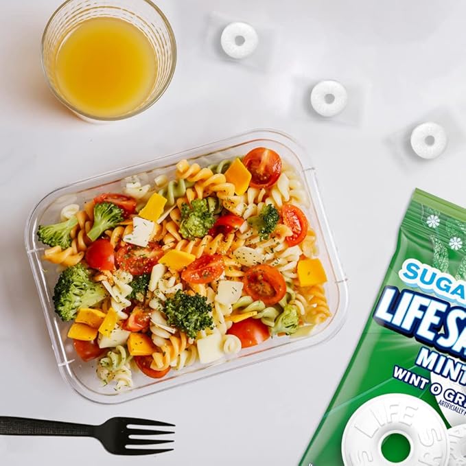 LIFE SAVERS Breath Mints Sugar Free Candy, Wint-O-Green Mint Hard Candy Bag for Goodie Bags, Road Trips, School, Work, 2.75 oz (Pack of 12)