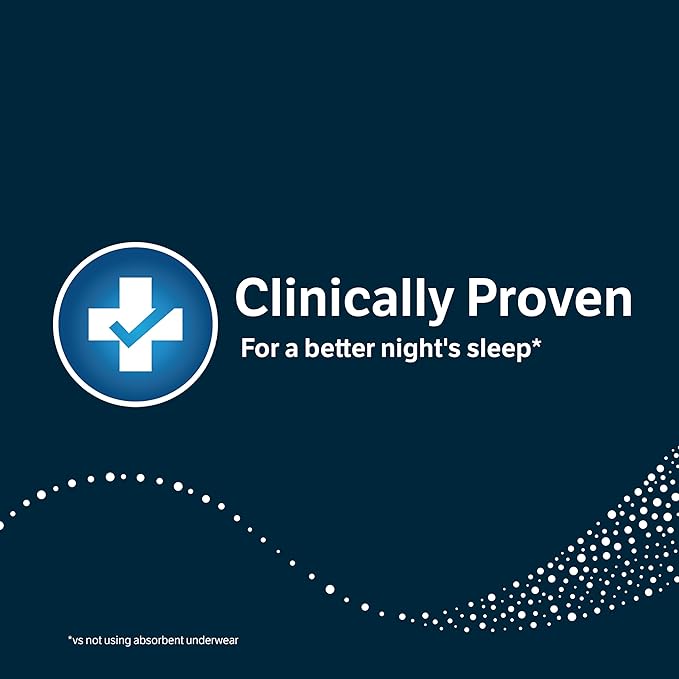 Goodnites Boys' Nighttime Underwear, Size XXL (120-165 lbs), 8 Ct, Packaging May Vary