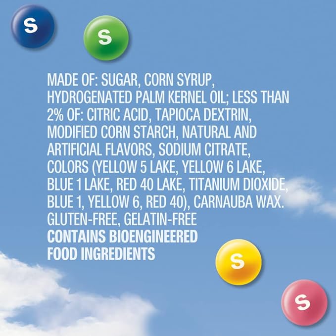 SKITTLES Candy, Tropical Bulk Candy 2.17-Ounce, 36 Packs of Individually Wrapped Candy Bulk Box