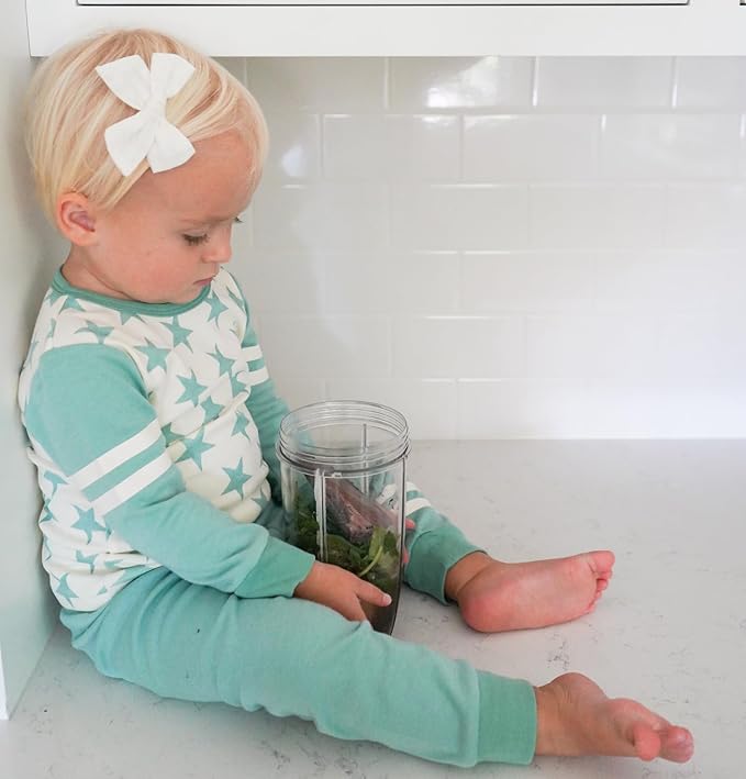 Babysoy Long Sleeve Unisex Lounge Set - Organic 2-Piece PJ Playwear Sets for Baby and Toddler