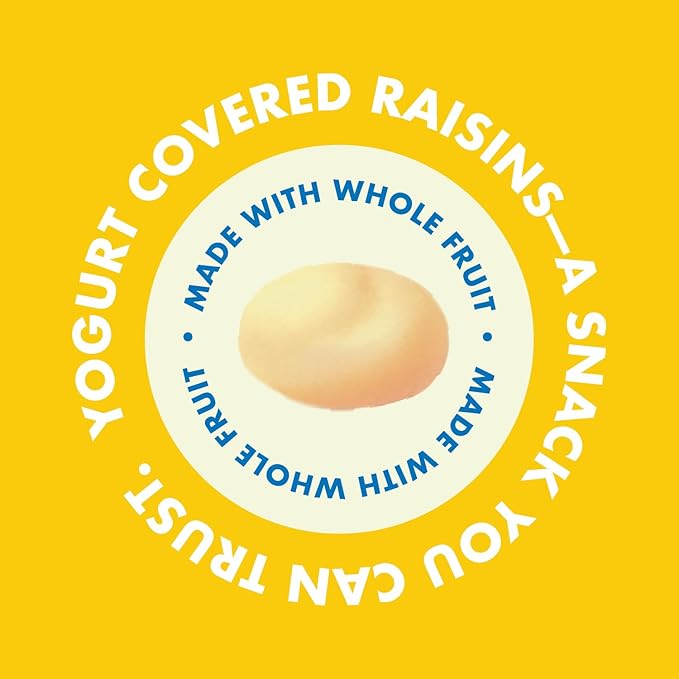 Sun-Maid Vanilla & Chocolate Yogurt Coated Raisins Variety Pack - (36 Pack) 0.5 oz Mini Snack-Size Bag - Yogurt Covered Dried Fruit for Lunches and Back to School Snacks (Amazon Exclusive)