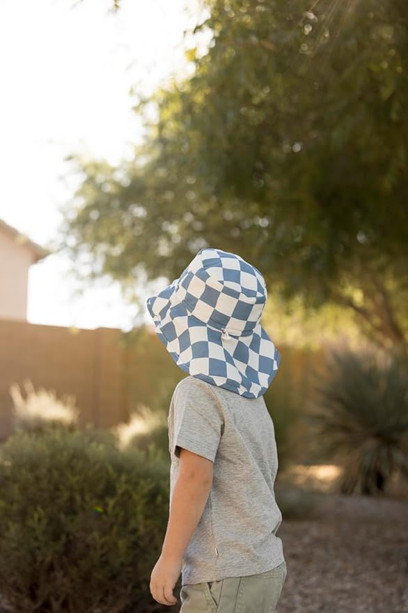 Tiny Twinkle Sun Protection Baby Flap Hat with UPF 50+ Sun Protection for Baby and Toddler Boys and Girls