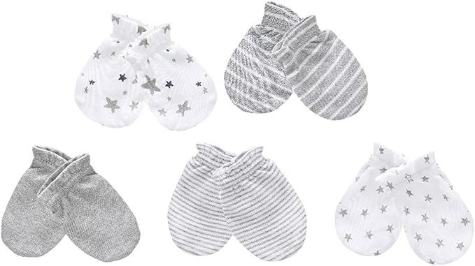 Newborn Layette Gift Set Bodysuits Pants for Baby Girl and Boy 24 Piece 100% Cotton Essentials and Accessories