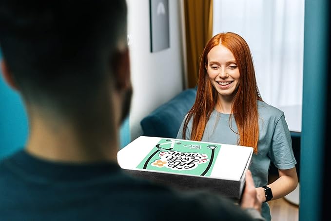 Get Well Soon Gift Cookies Basket Box For Kids and Adults After Surgery Care Package Feel Better Sick | 12 PACK | Nut Free | Kosher