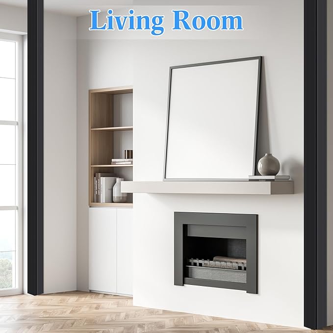 Sasylvia 10 Pcs Wall Corner Protector Guards, Vinyl 3/4 x 48 Inches Corner Trim Molding, Avoid Scratching Scuffs, Ease Install and Cleaning for Door Countertop Furniture Cabinet Protection, Black