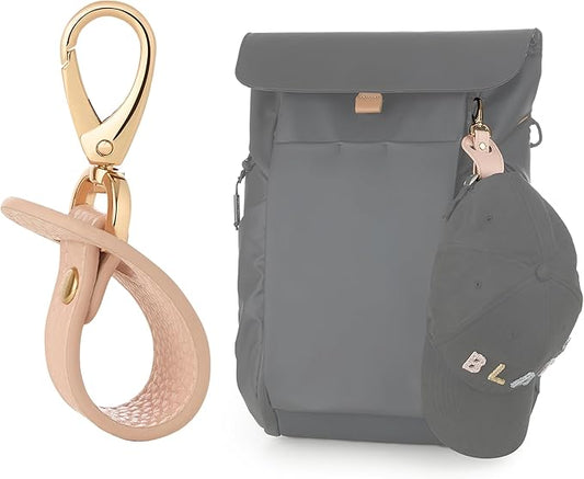 Hat Clip for Travel, Hands-Free Bag, Backpack, Purse, and Hiking Gear Clip-on Holder Strap for Baseball, Snapback, and Ponytail Caps