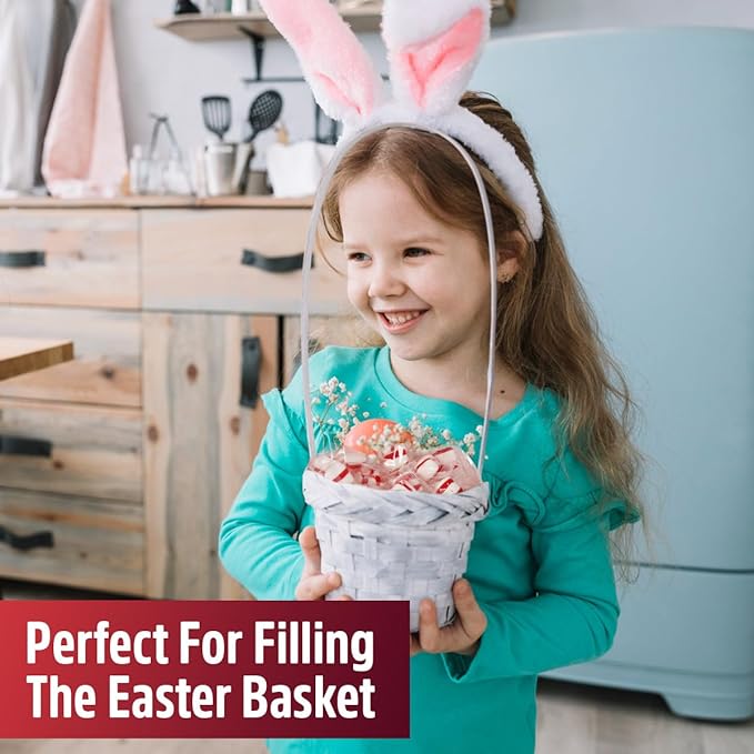 Soft Peppermint Candy Mints, 2lb mints bulk individually wrapped, Refreshing peppermint puffs for Fresh Breath, Perfect soft mints peppermint puffs for Offices, Parties, and Everyday Enjoyment