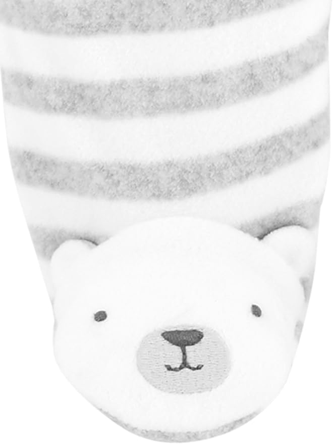 Simple Joys by Carter's unisex-baby 2-pack Neutral Fleece Footed Sleep and Play