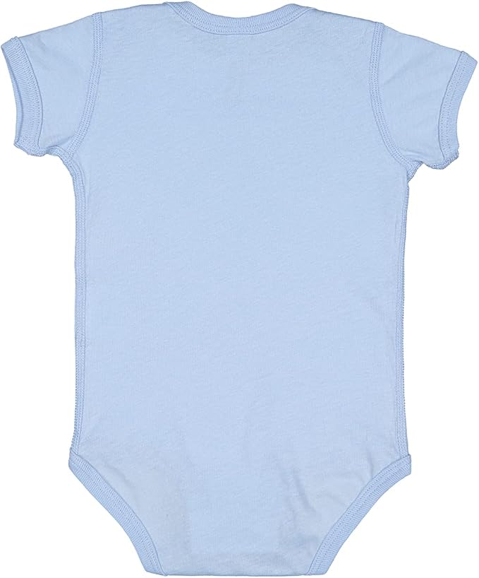 inktastic My Grandma Loves Me To the Moon and Back Elephant Family Baby Bodysuit