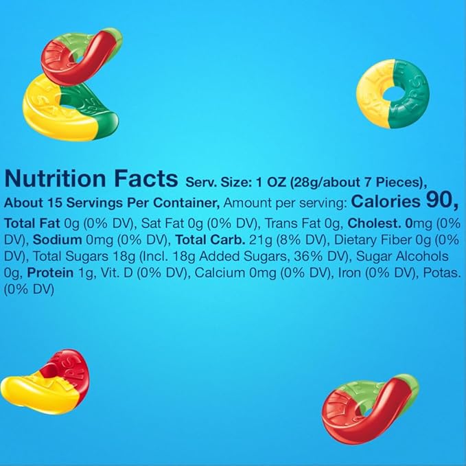LIFE SAVERS Collisions Gummy Candy, 3.22 oz Bag (Pack of 12)