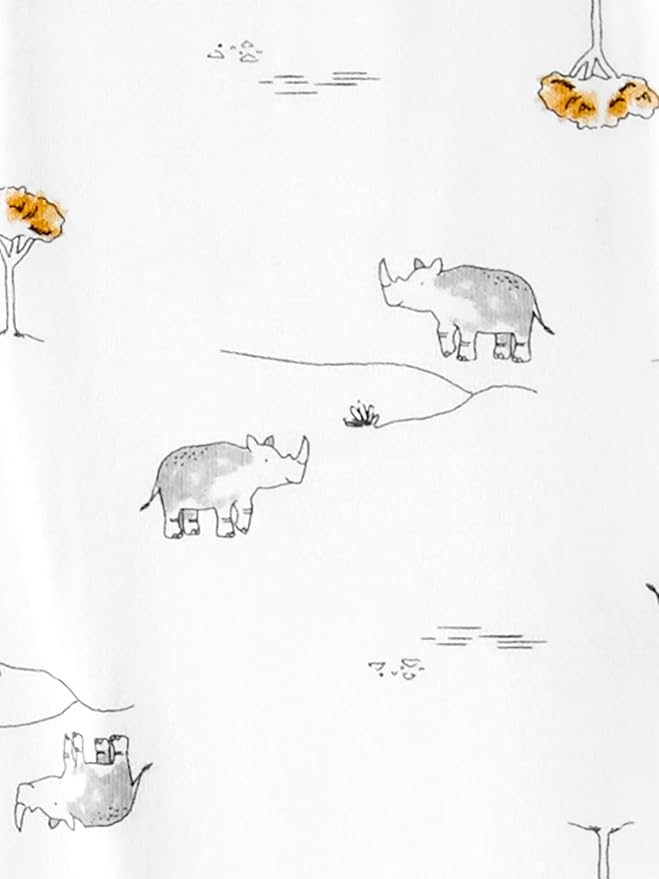 Simple Joys by Carter's Toddlers and Baby Boys' Snug-Fit Footed Cotton Pajamas, Pack of 3