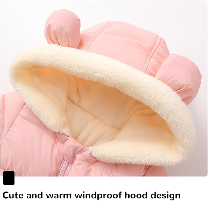 Newborn Baby Snowsuit Cute Boy Clothes Toddler Girl Snow Suits Jacket For Infant