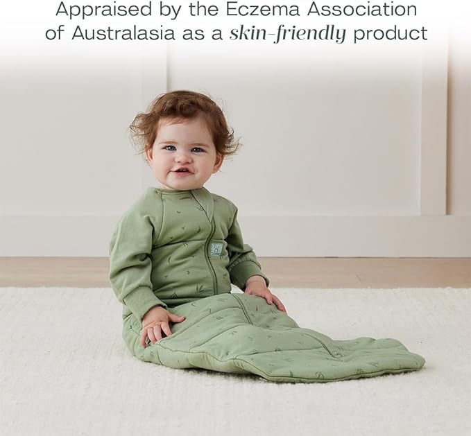 ergoPouch 3.5 Tog Jersey Sleeping Bag – Arms-Out Baby Sleep Sack – Soft, Breathable & Comfortable (3-12 Months, Willow)
