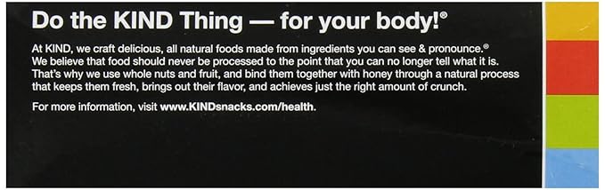 KIND Bars, Blueberry Vanilla Cashew, Healthy Snacks, Gluten Free, 5g Protein, 12 Count