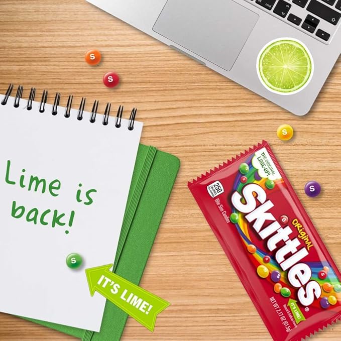 SKITTLES Candy, Original 2.17-Ounce, 36 Packs of Individually Wrapped Candy Bulk Box