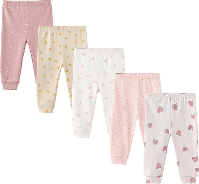 Newborn Layette Gift Set 27-Piece Baby Girl Clothes Bodysuits, Pants Essentials and Accessories 0-12Months